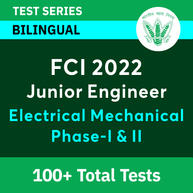 100+ FCI Junior Engineer Electrical Mechanical Phase-I & Phase-II 2022 | Complete Bilingual Test Series By Adda247